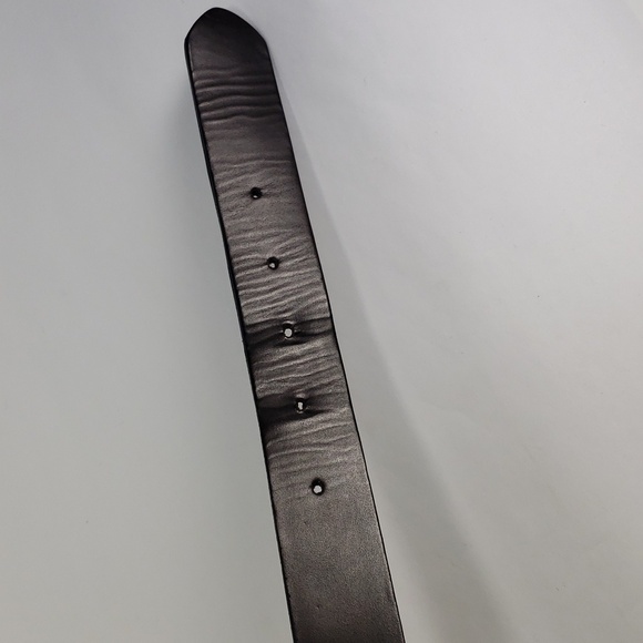 UBUNTU LIFE DIAMOND BLACK / WHITE GLASS BEADS LEATHER BELT WITH BRASS BUCKLE 42 - Picture 13 of 16